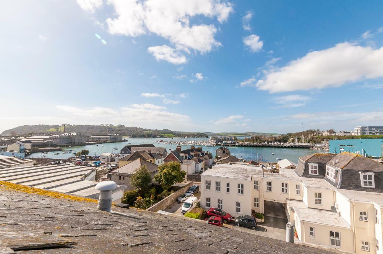 Pure B - Exceptional Views Of Tamar & Royal William Yard With Free Parking & Wifi Lägenhet Plymouth Exteriör bild